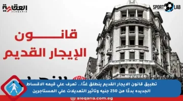 تطبيق قانون الإيجار القديم ينطلق غدًا.. تعرف على قيمة الأقساط الجديدة بدءًا من 250 جنيه وتأثير التعديلات على المستأجرين